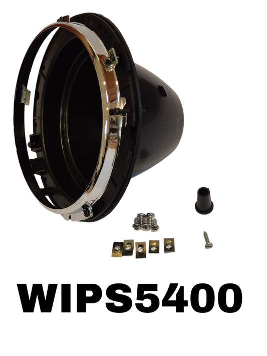 Wipac 7" Headlight Headlamp Plastic Bowl Inc Fixings